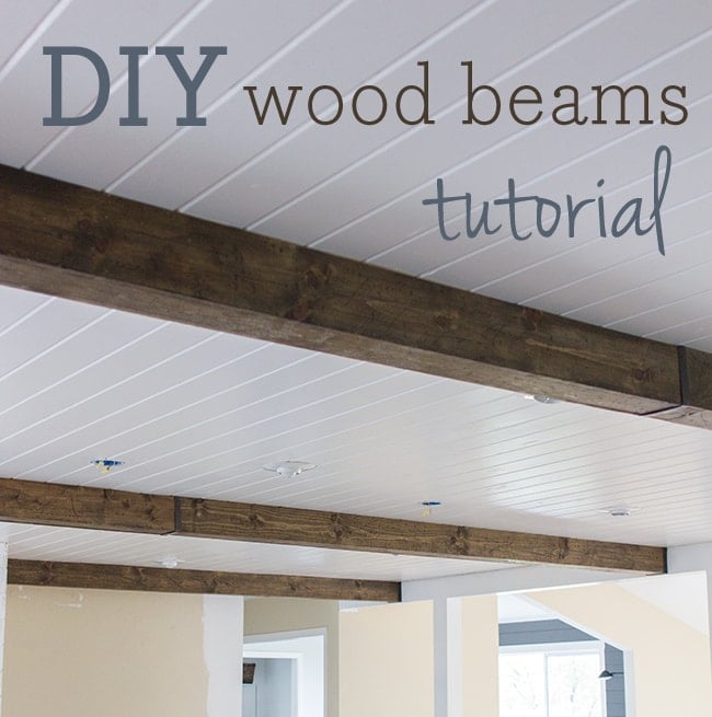 Kitchen Chronicles Diy Wood Beams - How To Check For Ceiling Beams