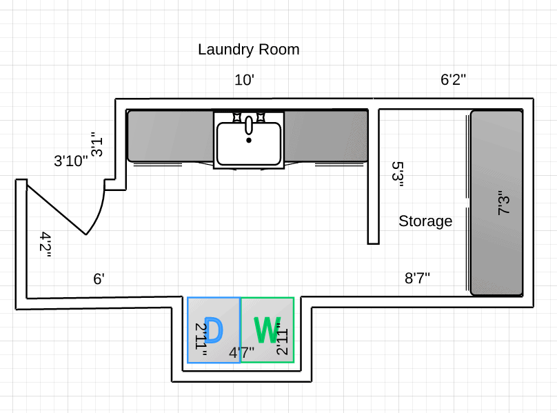 A New Laundry Room: The Plan