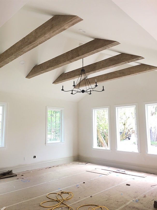 Faux Wood Beams Heights House Jenna Sue Design Blog
