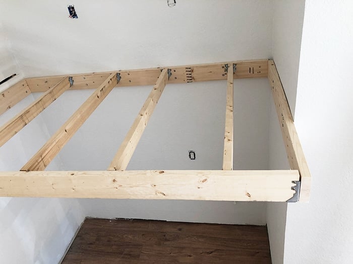 Diy Loft Bed, How To Build A High Bed Frame