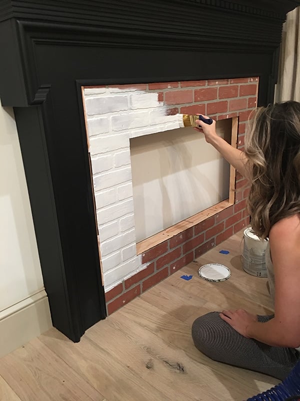 Diy Electric Fireplace, Making A Electric Fireplace Mantel