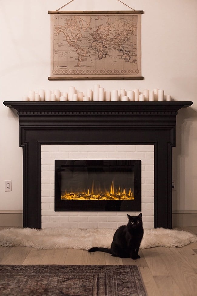 Diy Electric Fireplace, How To Build A Stone Surround For Electric Fireplace
