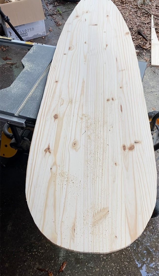 DIY surfboard