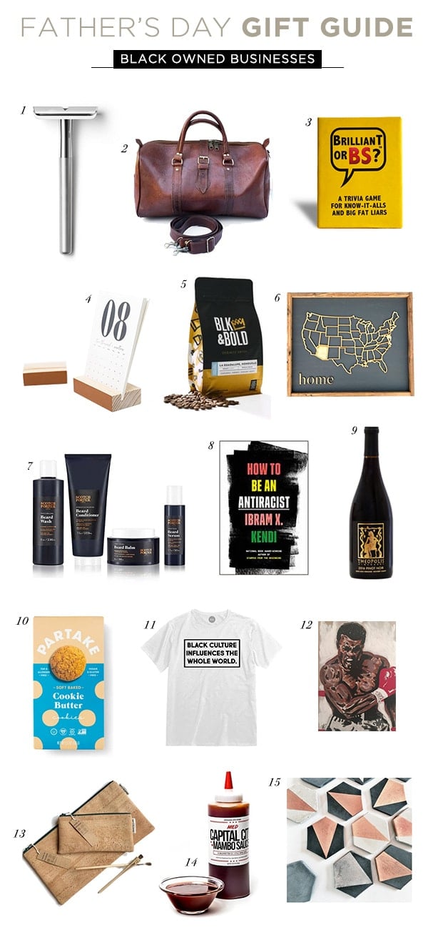 Father’s Day Gift Guide DIY Dads + Black Owned Businesses
